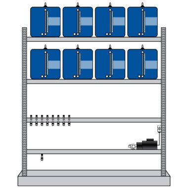 Standard Storage System 8 Containers (HDK 8-120107)-0