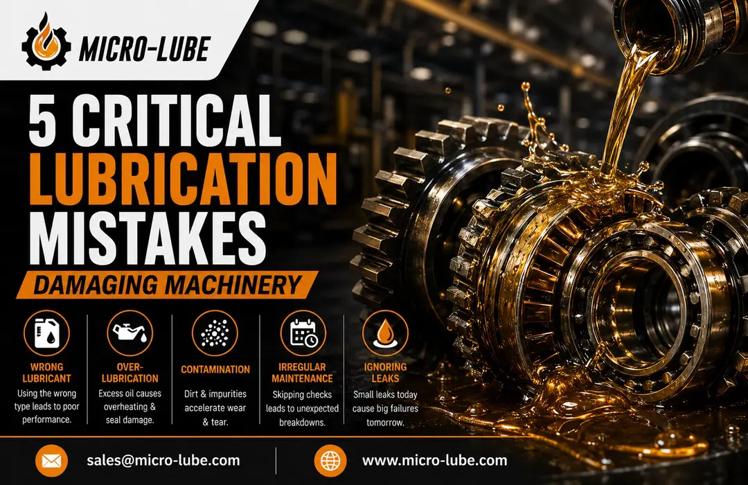 5 Critical Lubrication Mistakes That Are Damaging Your Machinery