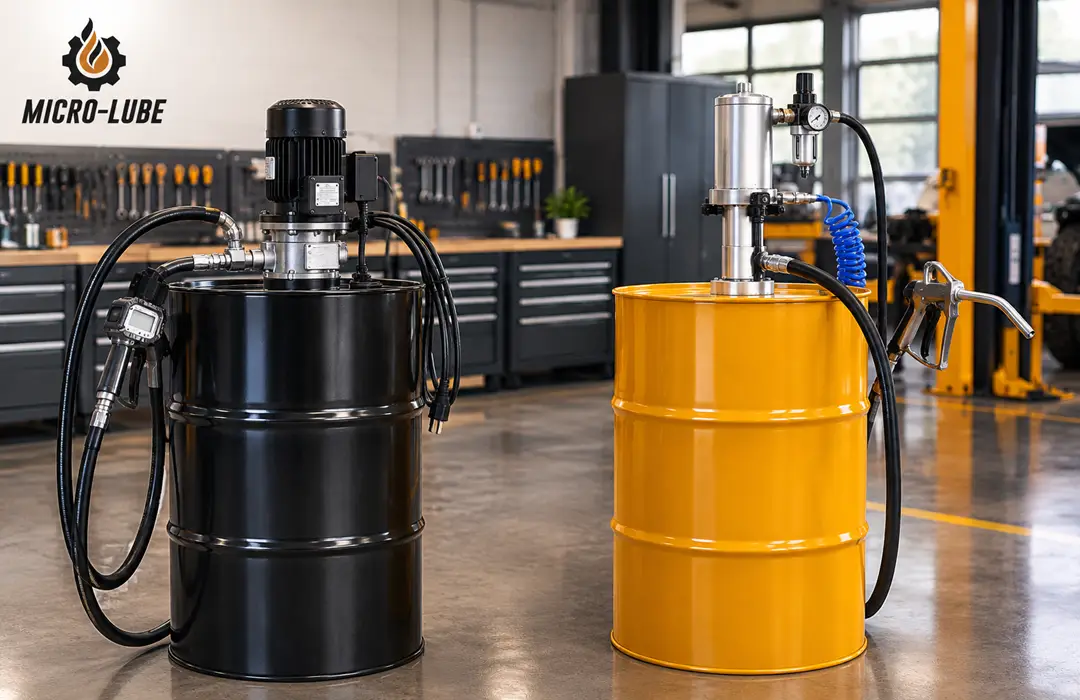 Electric vs. Pneumatic Oil Pumps: Which Is Best for Industrial Use?