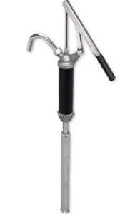 Oil Safe Lever Action Barrel Pump - 15 - 55 Gallon Drums-0