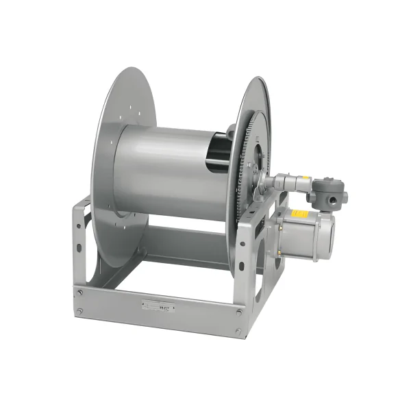 SERIES V-6000 Manual or Power Rewind Reels